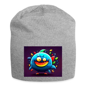 Monster - Bonnet en jersey - gris chiné - Devant