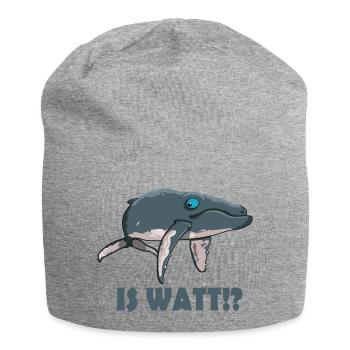 Is Watt!? - Jersey-Beanie - Grau meliert - Vorne