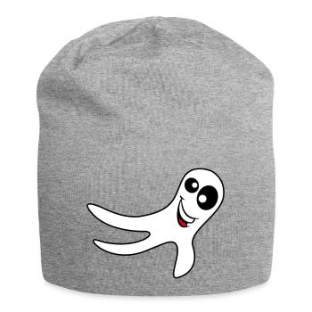 Gespenst - Jersey-Beanie - Grau meliert - Vorne