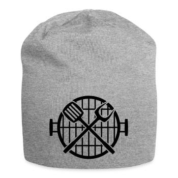 grill - Jersey Beanie - heather grey - Front