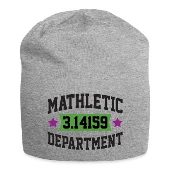 Département Mathletic - Bonnet en jersey - gris chiné - Devant