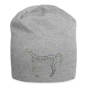 Cheval de fer - Bonnet en jersey - gris chiné - Devant