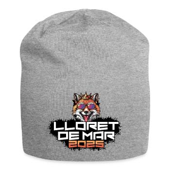 Lloret De Mar 2025 Party Fox - Jersey Beanie - heather grey - Front
