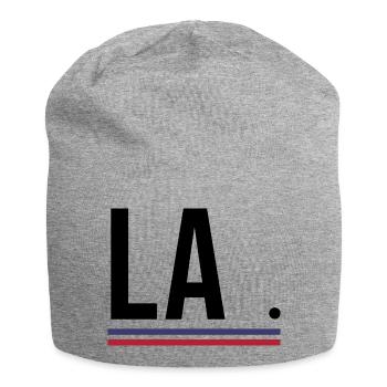 Los Angeles – Chemise streetwear de la côte ouest - Bonnet en jersey - gris chiné - Devant