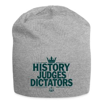 Histoire Juges, dictateurs, justice Déclaration - Bonnet en jersey - gris chiné - Devant