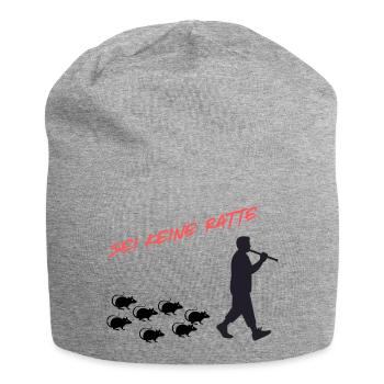 Don't Be a Rat – Courage to Be Honest - Jersey Beanie - heather grey - Front