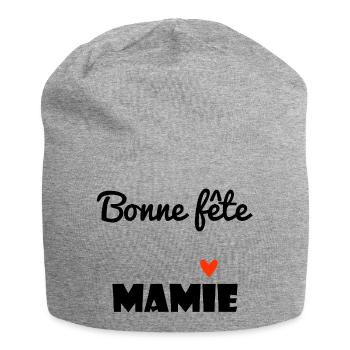 GRANNY. MAMMA. GRANDMOTHER. MOTHER'S DAY. PARTY - Jersey Beanie - heather grey - Front