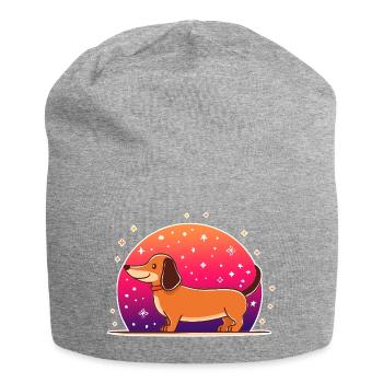 Dachshund (comic) - Jersey Beanie - heather grey - Front