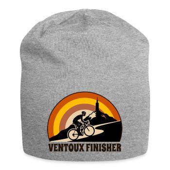 Ventoux Finisher Retro-Radfahrer - Jersey-Beanie - Grau meliert - Vorne