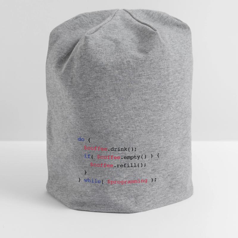 Code Coffee Refill Programming v2 Jersey-Beanie