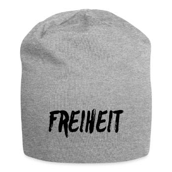 liberté - Bonnet en jersey - gris chiné - Devant
