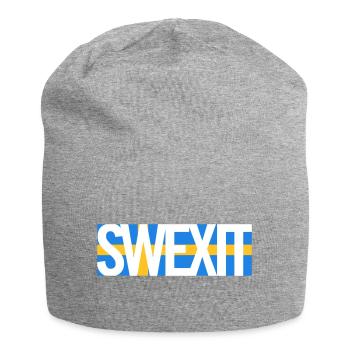 SWEXIT - Bonnet en jersey - gris chiné - Devant