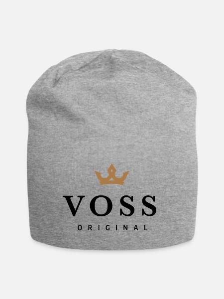 Voss - Jersey-Beanie - Grau meliert