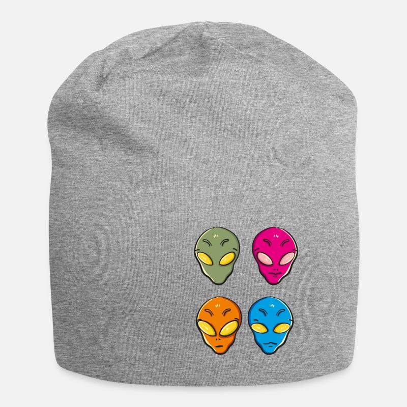 ufo - Jersey Beanie - heather grey