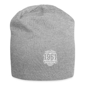 1961 Limited Edition Geburtstag - Jersey-Beanie - Grau meliert - Vorne