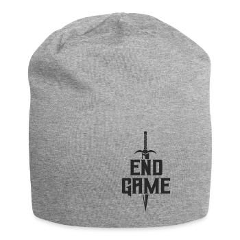 Endspiel Trendy Top - Jersey-Beanie - Grau meliert - Vorne