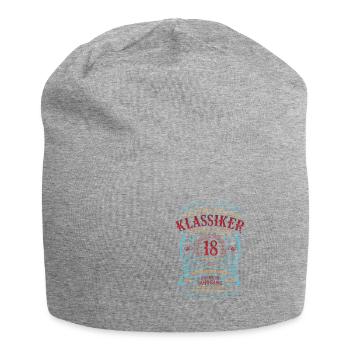 18. Geburtstag Geschenk 18 Jahre alt - Jersey-Beanie - Grau meliert - Vorne