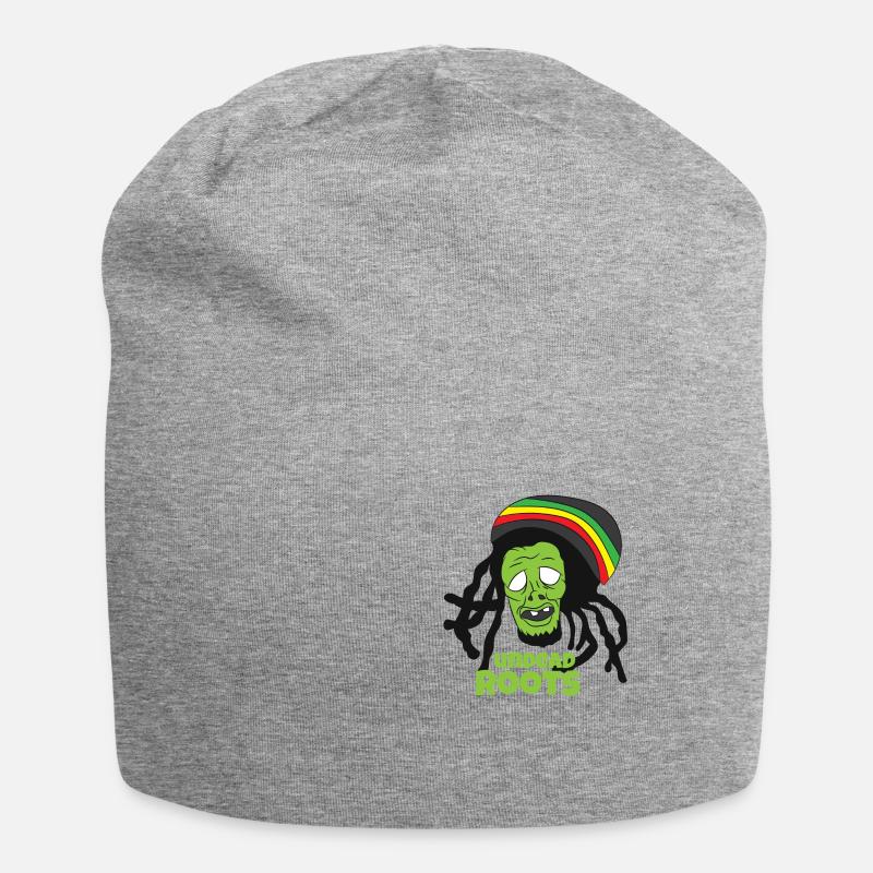 Reggae Zombie - Jersey-Beanie - Grau meliert