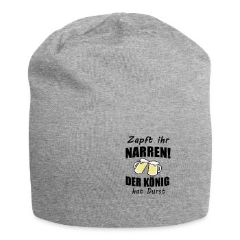 Wiesn Bier Beer München Bayern - Jersey-Beanie - Grau meliert - Vorne