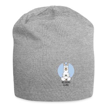 Llama lama alpaca - Jersey Beanie - heather grey - Front