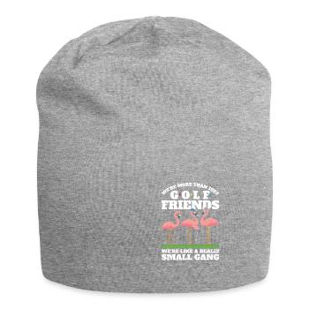 Funny Golf Friends Graphic Flamingo Golf - Bonnet en jersey - gris chiné - Devant