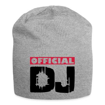 DJ - Bonnet en jersey - gris chiné - Devant