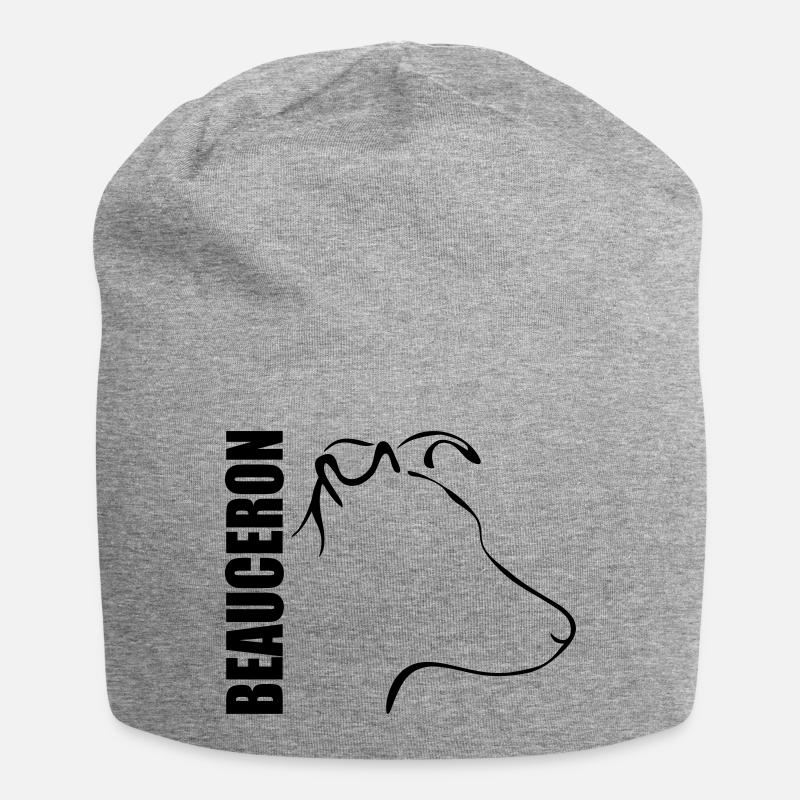 BEAUCERON PROFIL - Jersey-Beanie - Grau meliert