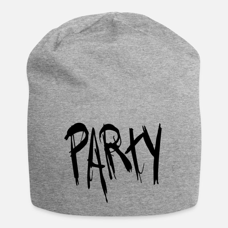 party - Jersey Beanie - heather grey