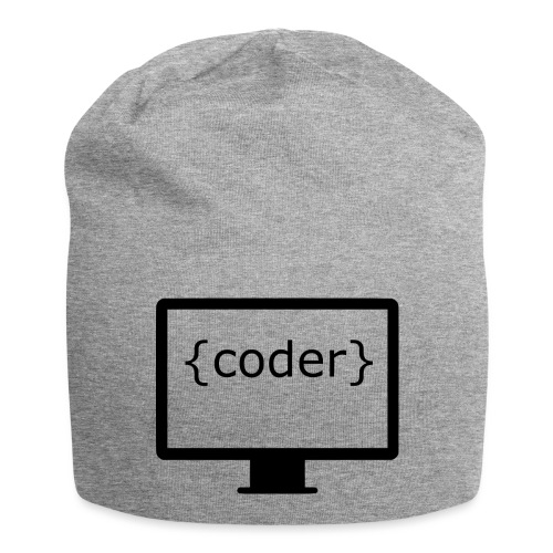 coder monitor - Jersey Beanie