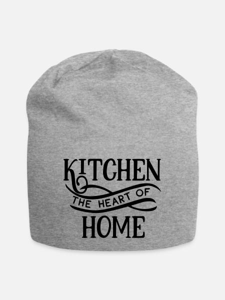 Cuisine ménage cuisine cadeau - Bonnet en jersey - gris chiné
