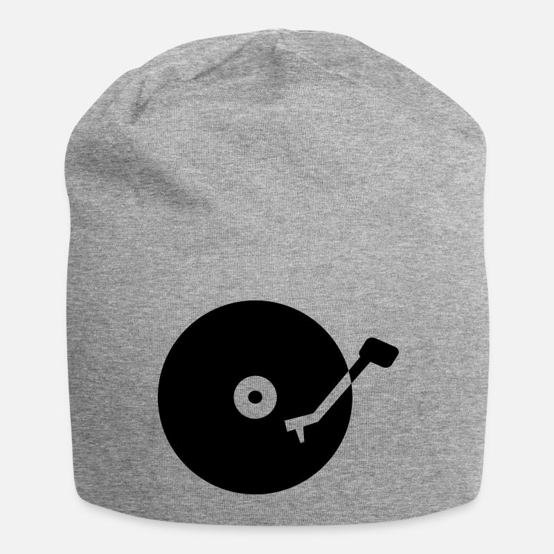 Turntable vinyl - Jersey Beanie - heather grey