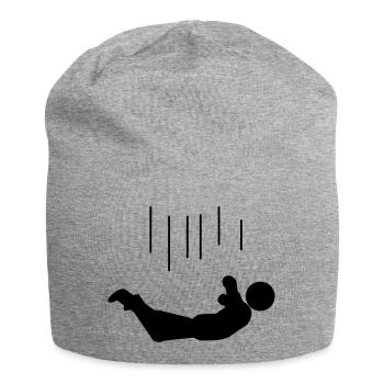 fliegen - Jersey-Beanie - Grau meliert - Vorne