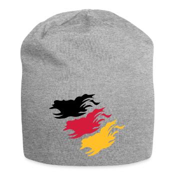 Conception Allemagne - Bonnet en jersey - gris chiné - Devant