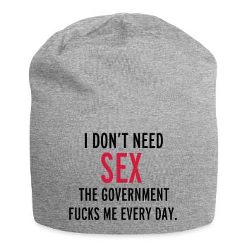 Sex - Jersey Beanie - heather grey - Front