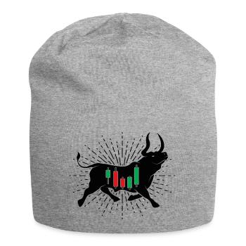 Stocks Bulle - Jersey Beanie - heather grey - Front