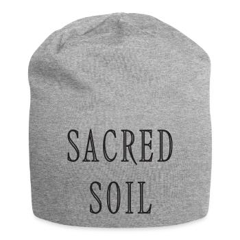 Sacred Soil - Jersey Beanie - heather grey - Front