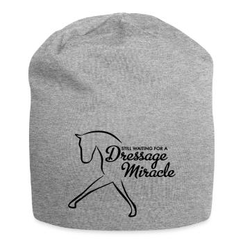 Dressage - Bonnet en jersey - gris chiné - Devant