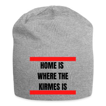 Kirmes - Jersey-Beanie - Grau meliert - Vorne