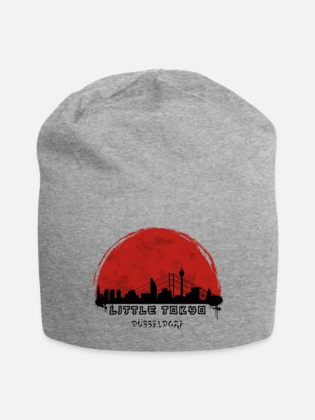 Little Tokyo - Jersey-Beanie - Grau meliert