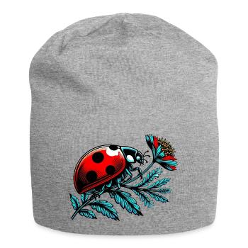 Ladybird - Jersey Beanie - heather grey - Front