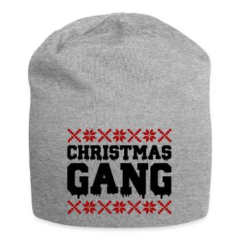 Christmas Gang - Jersey Beanie - heather grey - Front