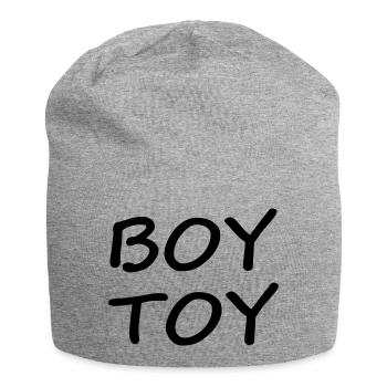 BOY TOY - Jersey-Beanie - Grau meliert - Vorne