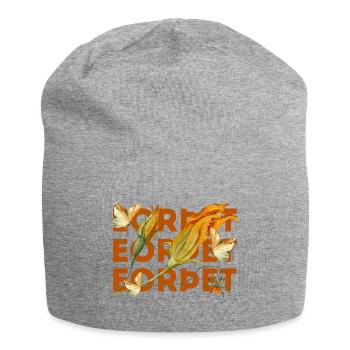 Uralte Erde - Jersey-Beanie - Grau meliert - Vorne