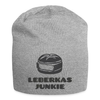 Leberkäs Junkie - A dicke Scheim is Pflicht! - Jersey Beanie - heather grey - Front