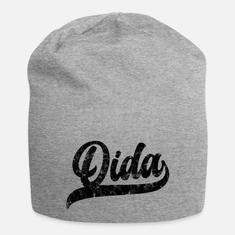 Oida München Bayern Dialekt - Jersey-Beanie - Grau meliert