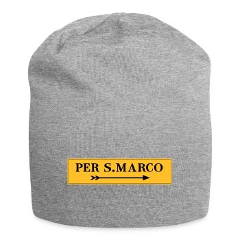 PER S. MARCO - Jersey-Beanie - Grau meliert - Vorne