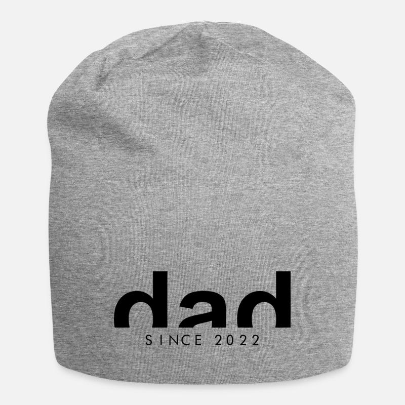 DAD - SINCE 2022 - Jersey-Beanie - Grau meliert