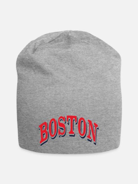 Boston - Jersey-Beanie - Grau meliert