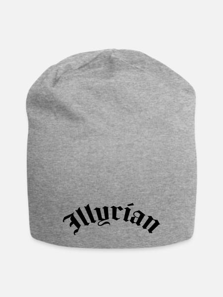 illyrian - Jersey-Beanie - Grau meliert