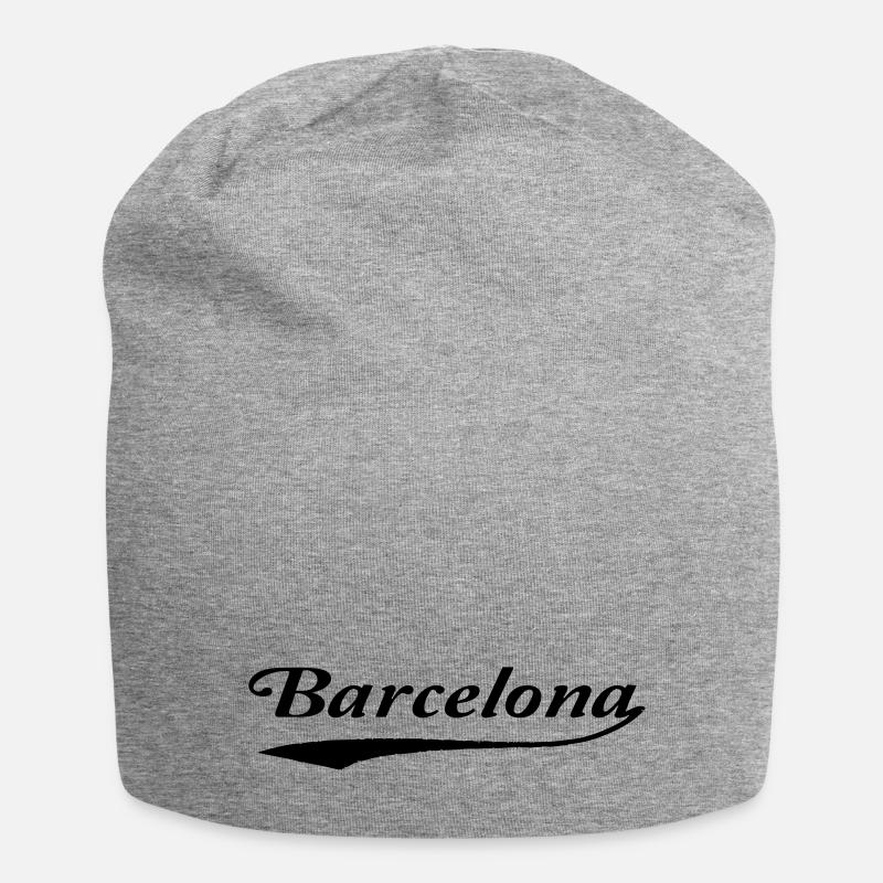 Barcelone - Bonnet en jersey - gris chiné
